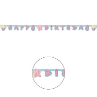 Guirlande de Joyeux Anniversaire de Be a Mermaid de 1,80 m