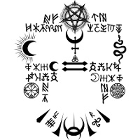 Tatouage temporaire satanique pour le visage