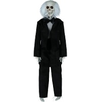 Pendentif d'homme en costume squelette de 40 cm