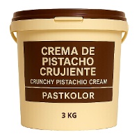 Crème de pistache croustillante de 3 kg - Pastkolor