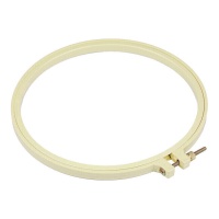 Cadre circulaire pour broder de 18 cm en plastique - Nadel