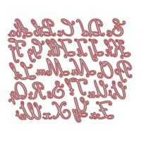 Matrice d'alphabet élégante Zag - Misskuty - 26 unités