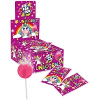 Sucette avec poudres de fraise et banane de 17,3 gr - 40 unités