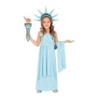 Déguisement de Statue de la Liberté pour fille