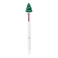 Stylo multicolore sapin de Noël
