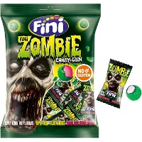 Caramel avec gomme à mâcher zombie - Fini boom zombie - 65 gr