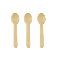 Cuillères en bois de 16 cm - 8 unités