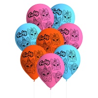 Ballons en latex Furby - 8 unités