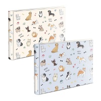 Album photo adhésif horizontal pour chiens - 1 unité