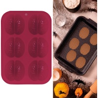Moule en silicone pour cerveaux de 18 x 12 cm - 6 cavités