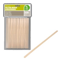 Agitateur en bois pour café de 17,8 cm - 500 unités