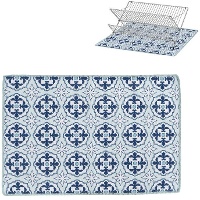 Tapis égouttoir de 45 x 30 cm, modèle hydraulique