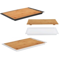 Planche à découper de 38 x 27 cm pour pain - 1 unité