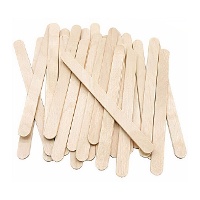 Bâtonnets en bois pour glaces et sucettes - Azucren - 50 unités