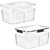 Tupper de 3,3 L avec compartiment hermétique - 1 unité