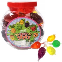 Gelées en forme de fruit de 35 gr - 30 unités