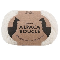 Alpaga Bouclé de 50 gr - Drops