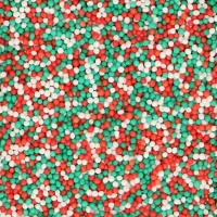 Mini perles de couleurs de Noël - FunCakes - 80 gr