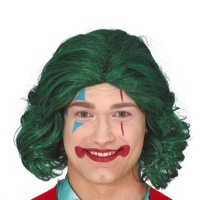 Perruque de clown bouffon