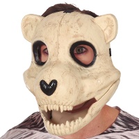 Masque de crâne d'ours avec mouvement