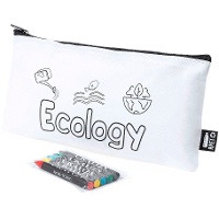 Pochette Ecology avec crayons de couleur