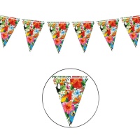 Guirlande de paysage tropical - 3 m