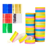 Serpentins de couleurs - 36 bandes