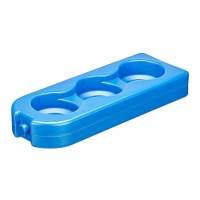 Accumulateur de froid pour canettes - 3 compartiments