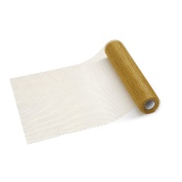 Chemin de table en maille dorée de 36 cm - 9 m