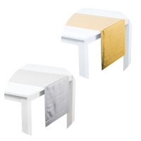 Chemin de table métallisé 35,5 cm - 2,13 m