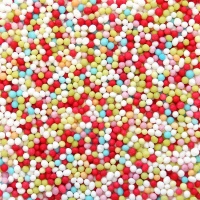 Perles colorées miniatures 80 g - PME