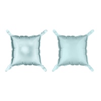 Ballon pour panneau décoratif de 35 x 35 cm bleu - 4 unités