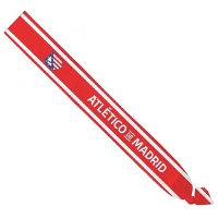 Écharpe de l'Atlético de Madrid rouge et blanche