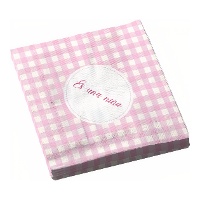 Serviettes « Es una niña » 16,5 x 16,5 cm - 12 pièces