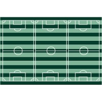 Nappe de terrain de football de 1,20 x 1,80 m