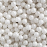 Perles de 4 mm blanches - Azucren - 90 gr