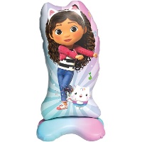 Ballon La maison de Gabby musical avec base de 1,03 x 54 cm