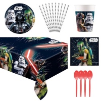 Pack pour fête de Star Wars - 8 personnes