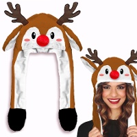 Bonnet renne avec mouvement