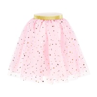 Jupe rose de princesse de 3 à 7 ans