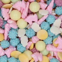 Paillettes de licorne 3D Soyez une Licorne de 70 gr - FunCakes