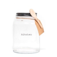 Bocal de 0,9 L avec cuillère Kitchen