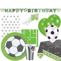 Pack pour fête sur le thème du football - 8 personnes