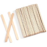 Bâtonnets pour popsicle de 14 cm - 50 unités