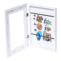 Cadre pour dessin A4 blanc