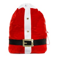 Sac de Père Noël avec ceinture 50 x 70 cm