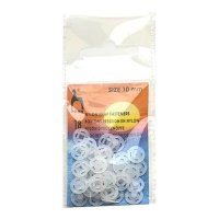 Pressions en nylon de 1 cm - Pony - 18 paires