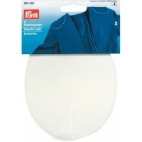 Épaulettes sans fixation raglan taille S blanc - Prym - 2 unités