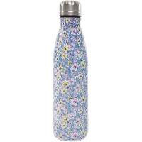 Bouteille de 0,50 L de fleurs colorées