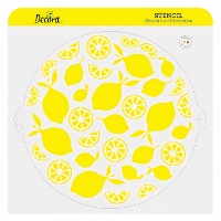 Pochoir citrons 25 cm